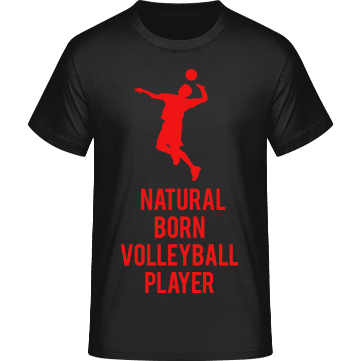 Natural Born Volleyball Player Camiseta 0 image