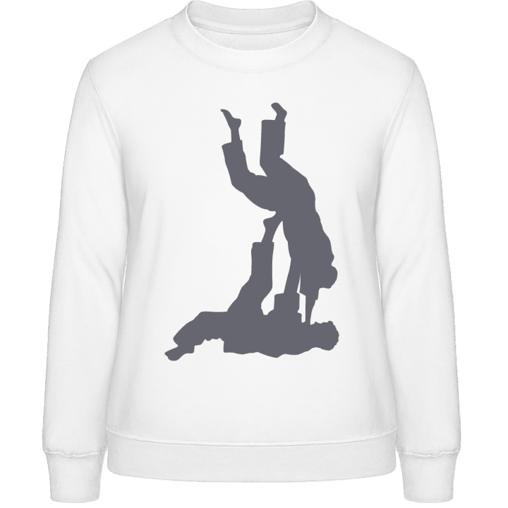 Judo Fight Scene Sweatshirt för kvinnor contain pic