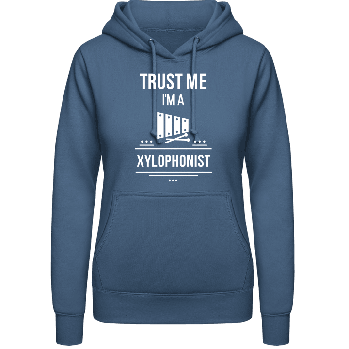 Trust Me I´m A Xylophonist Sudadera con capucha para mujer contain pic