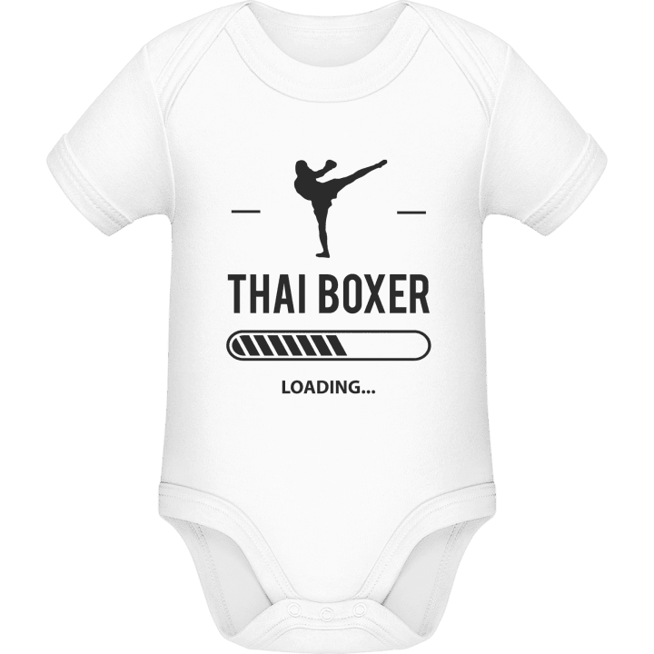Thai Boxer Loading Baby Romper contain pic