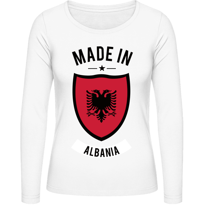 Made in Albania Frauen Langarmshirt contain pic