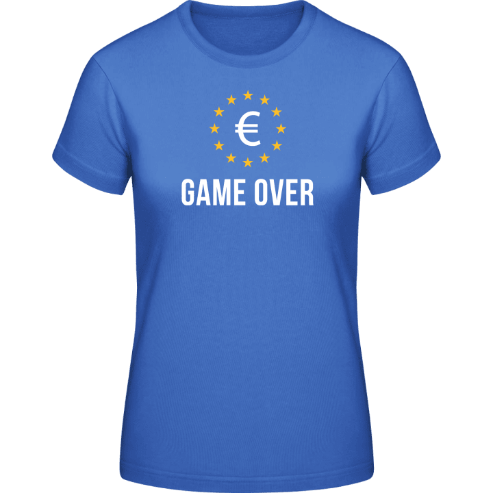 Euro Game Over Maglietta donna contain pic