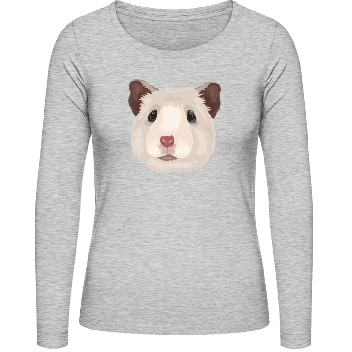 tête de hamster T-shirt à manches longues pour femmes 0 image