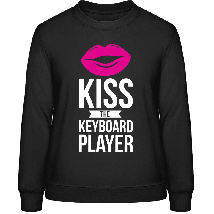 Kiss The Keyboard Player Sweatshirt för kvinnor contain pic