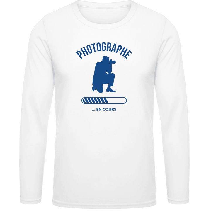 Photographe En cours Camicia a maniche lunghe contain pic