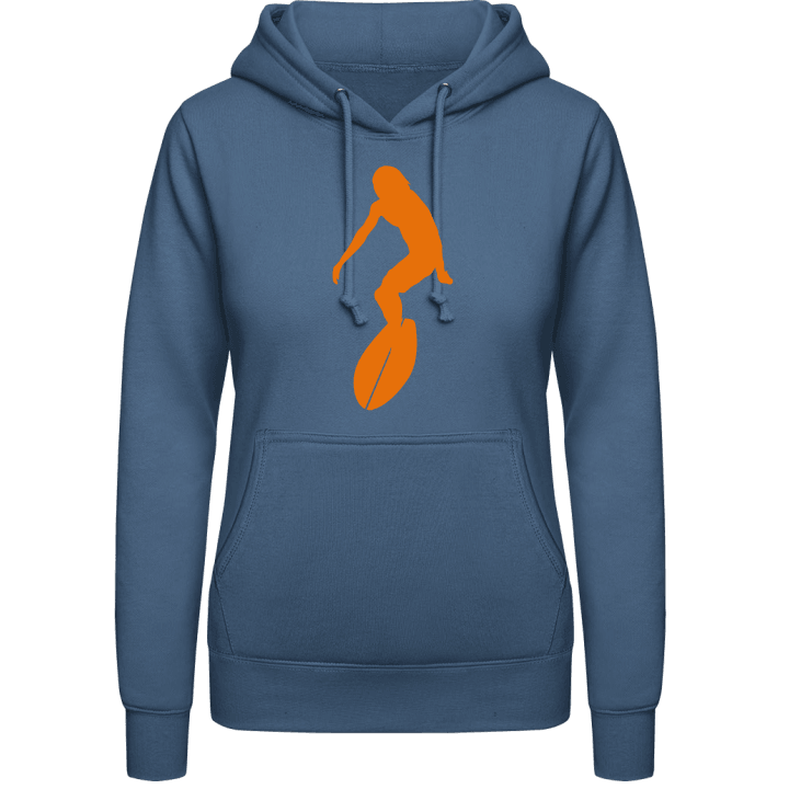 Surfer Vrouwen Hoodie contain pic