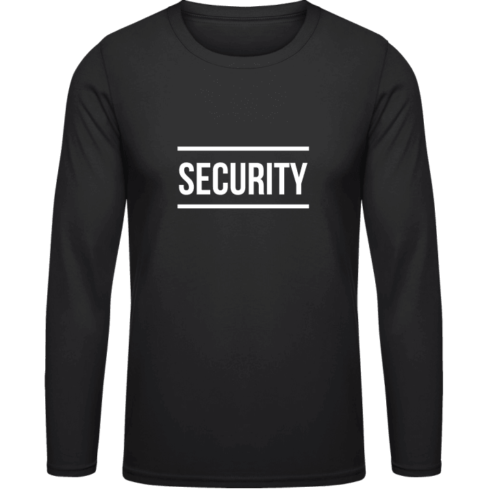 Security T-shirt à manches longues contain pic