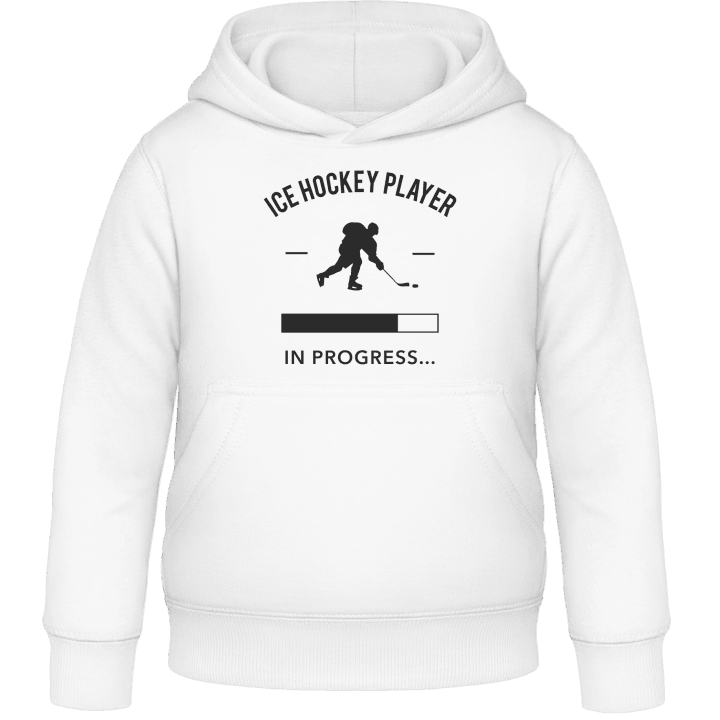 Ice Hockey Player loading Kids Hoodie contain pic