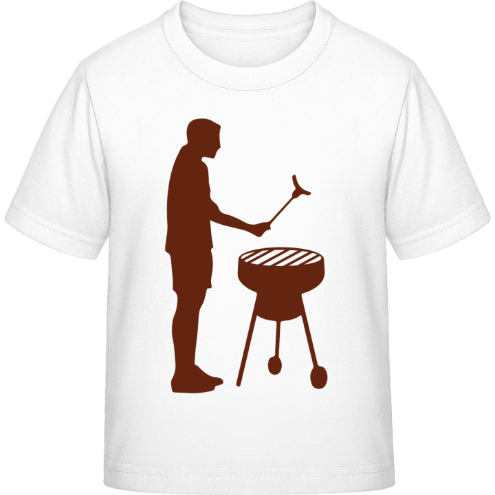 Griller Barbeque T-shirt för barn contain pic