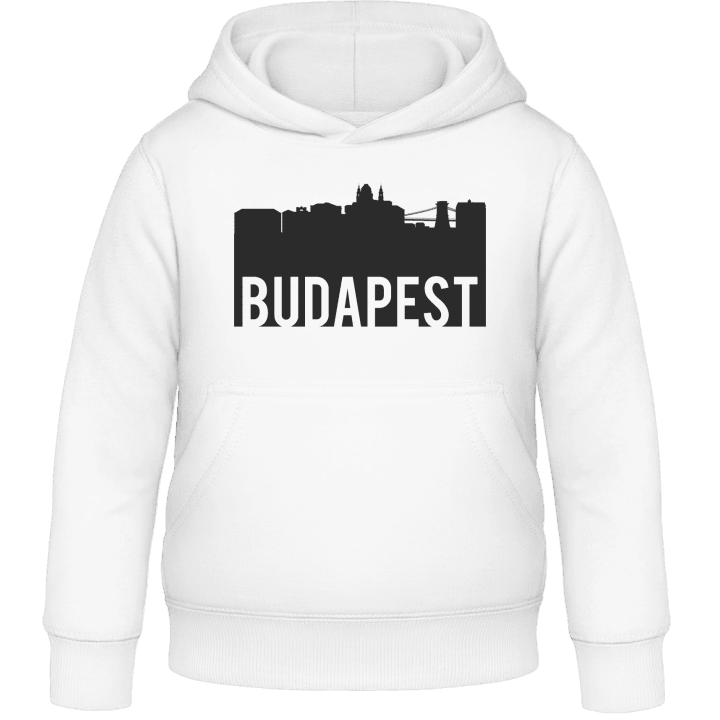 Budapest Skyline Felpa con cappuccio per bambini contain pic