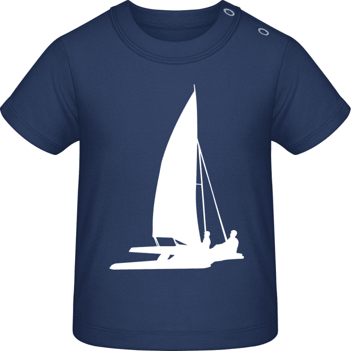 Catamaran Sailboat Baby T-Shirt contain pic