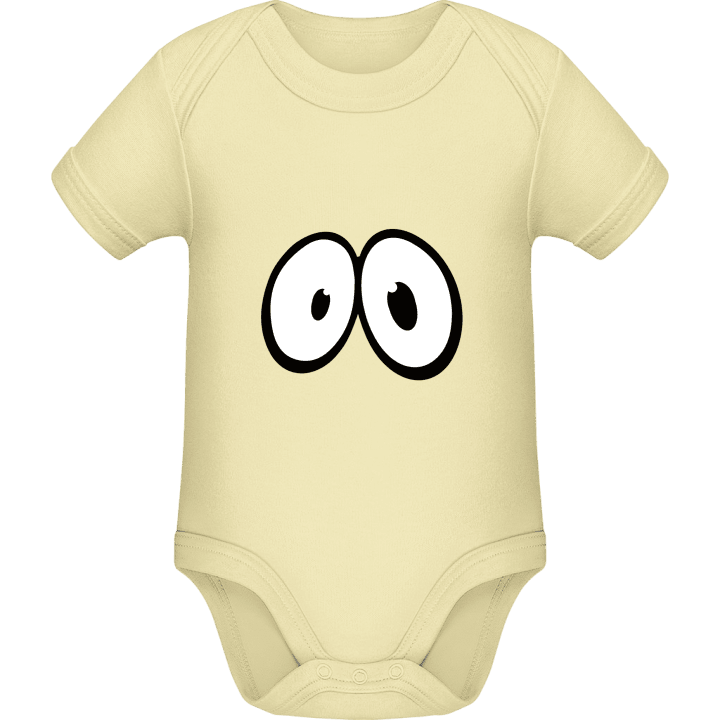 Comic Eyes Baby romperdress contain pic