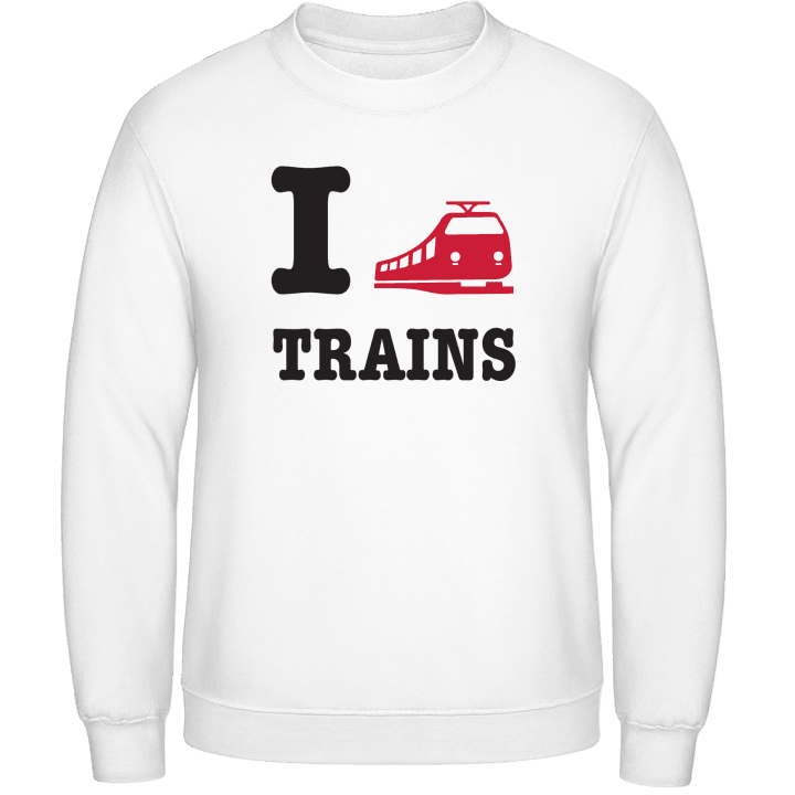I Love Trains Tröja 0 image