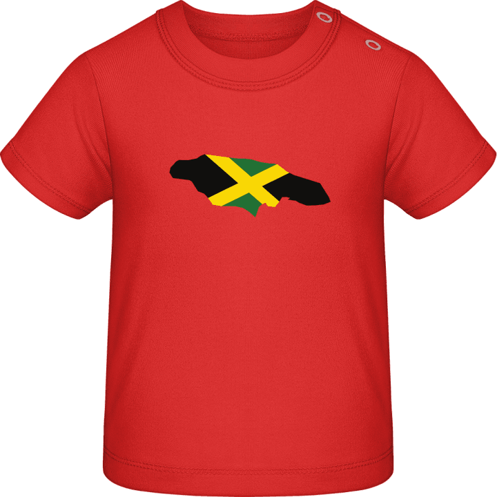 Jamaica Map Baby T-skjorte contain pic