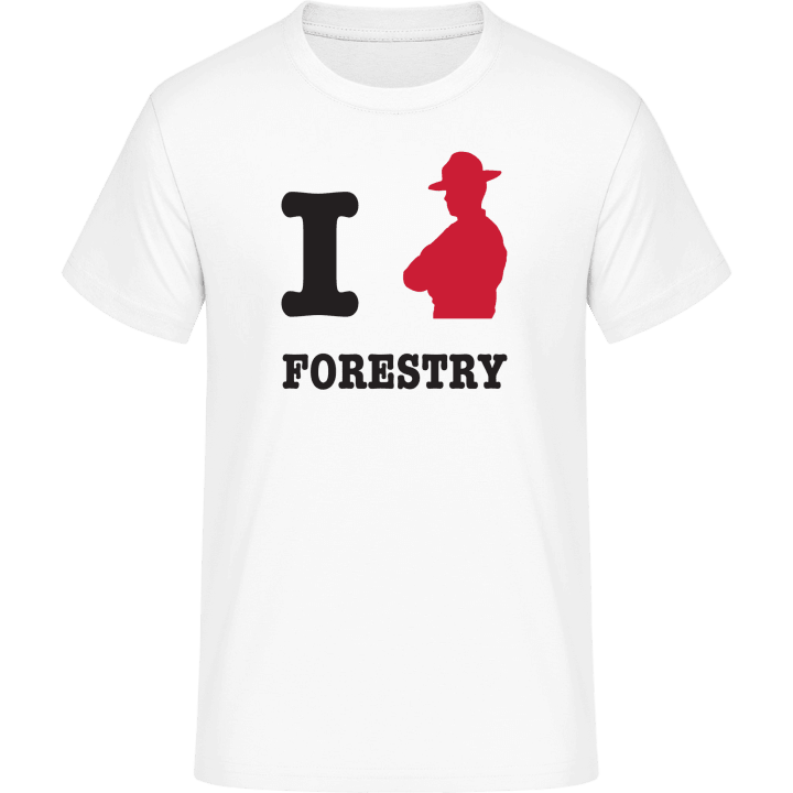 I Love Forestry T-skjorte 0 image