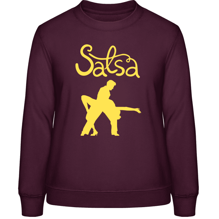 Salsa Dancing Vrouwen Sweatshirt contain pic