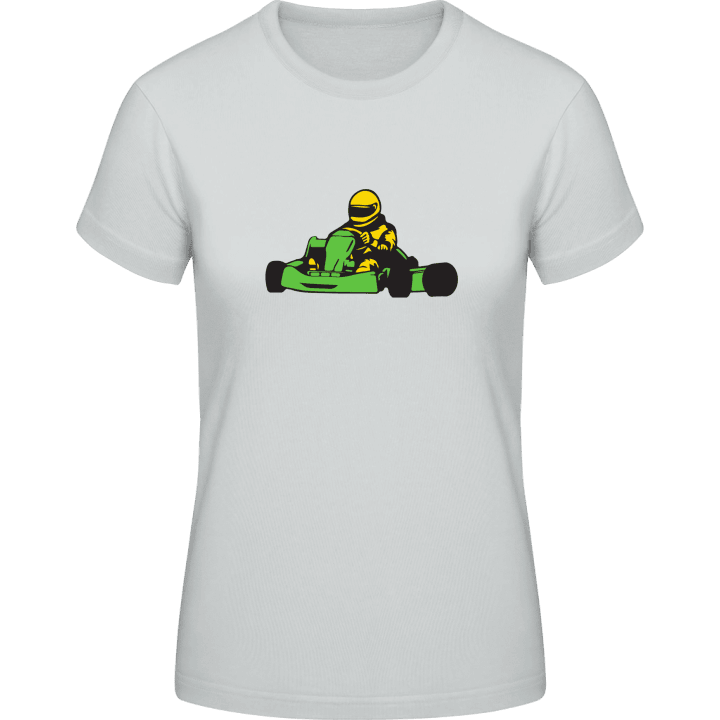 Go Kart Race T-skjorte for kvinner contain pic