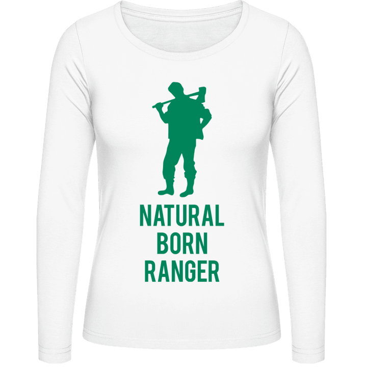 Natural Born Ranger Vrouwen Lange Mouw Shirt contain pic