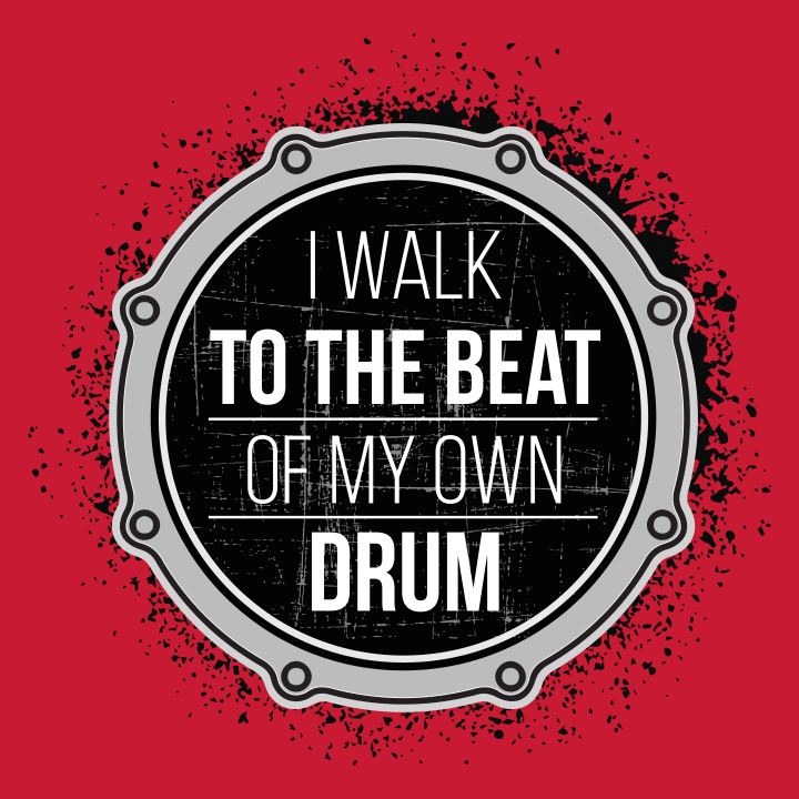 I Walk To The Beat Of My Own Drum Langermet skjorte for kvinner 0 image
