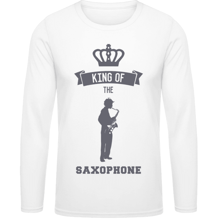 King Of The Saxophone Langarmshirt contain pic