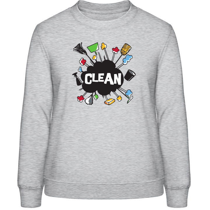 Clean Logo Frauen Sweatshirt contain pic