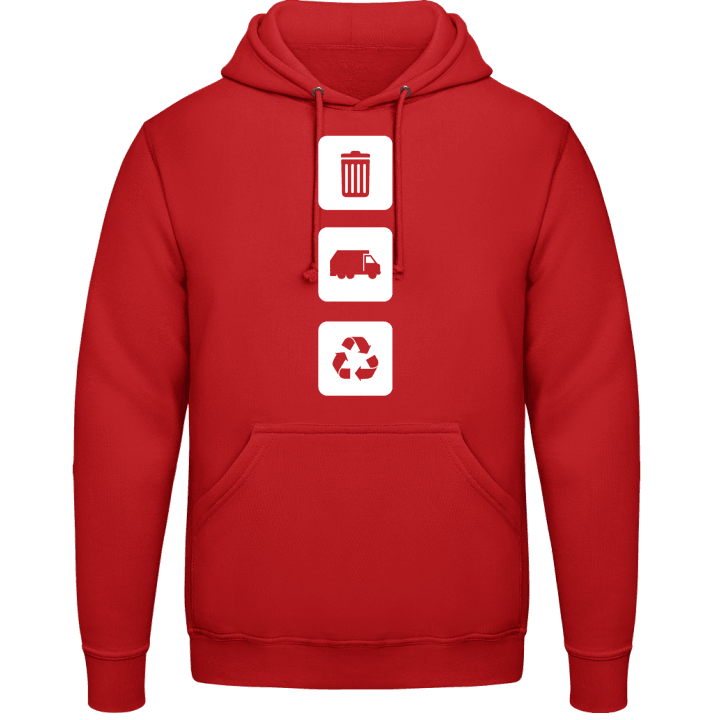 Refuse Collector Icon Hoodie contain pic