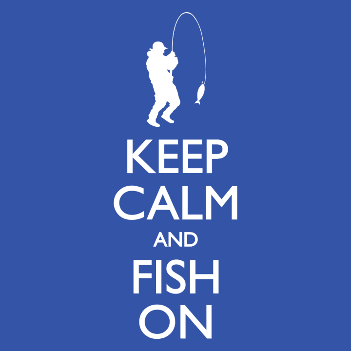 Keep Calm And Fish On Lasten t-paita 0 image