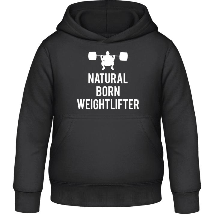 Natural Born Weightlifter Sudadera para niños contain pic