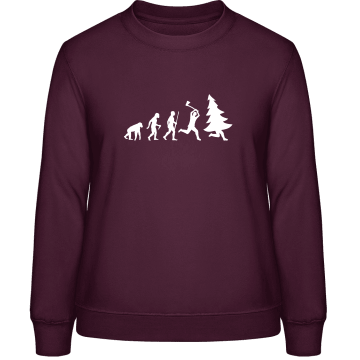 Christmas Tree Hunter Evolution Sweatshirt för kvinnor 0 image
