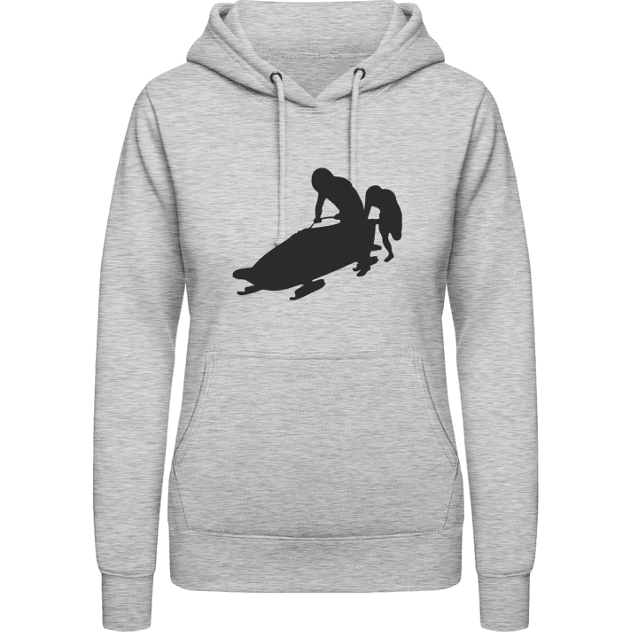 Bobsledding Women Hoodie contain pic