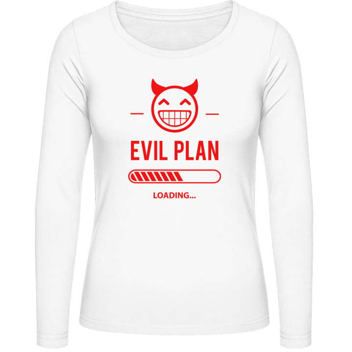 Evil Plan Loading Frauen Langarmshirt 0 image
