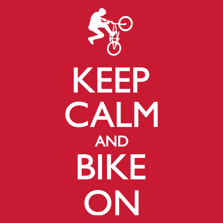 Keep Calm and Bike on BMX Kinder T-Shirt 0 image