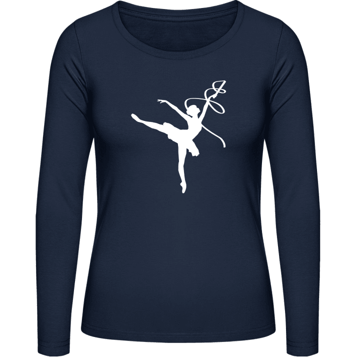 Dance Gymnastics Frauen Langarmshirt contain pic