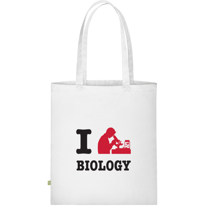 I Love Biology Väska av tyg contain pic