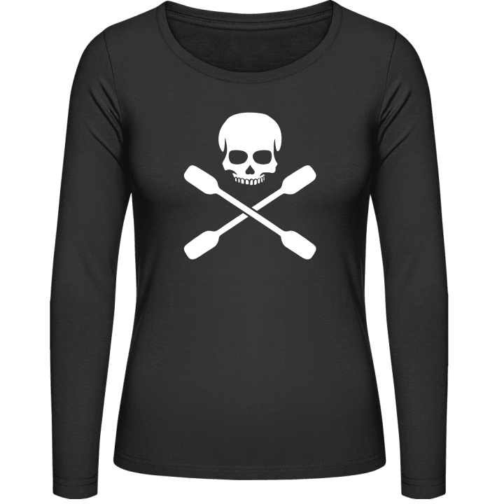 Skull With Oars Vrouwen Lange Mouw Shirt 0 image