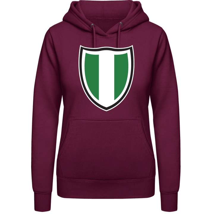 Nigeria Shield Flag Vrouwen Hoodie contain pic