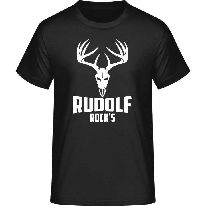 Rudolph Rocks T-Shirt contain pic