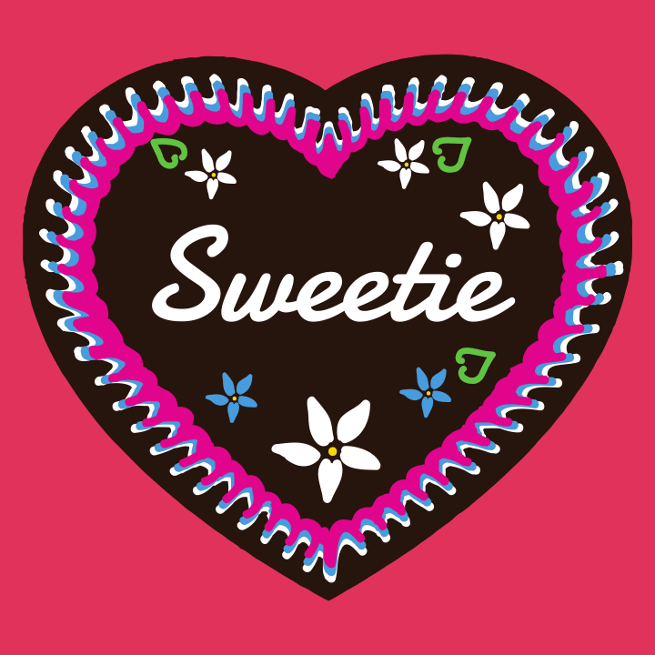 Sweetie Gingerbread heart T-shirt à manches longues pour femmes 0 image