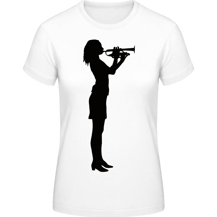 Female Trumpet Player T-shirt til kvinder 0 image