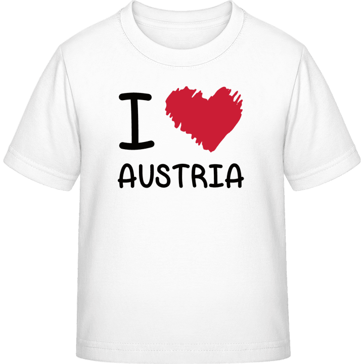 I Love Austria T-skjorte for barn contain pic