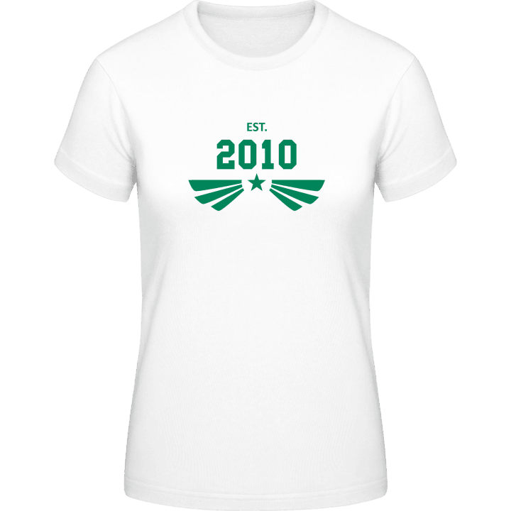 Est. 2010 Star T-shirt för kvinnor 0 image