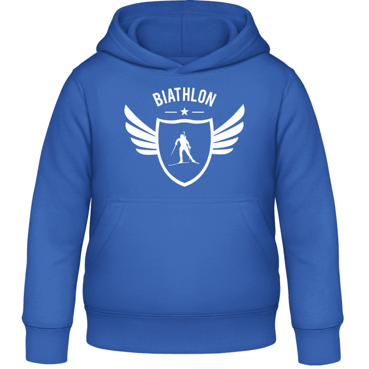Biathlon Winged Barn Hoodie contain pic