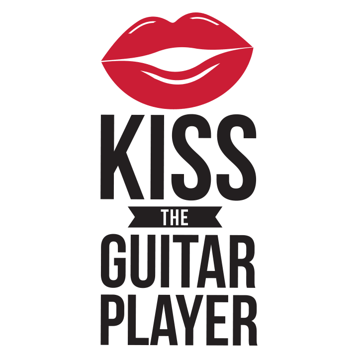 Kiss The Guitar Player T-shirt för kvinnor 0 image
