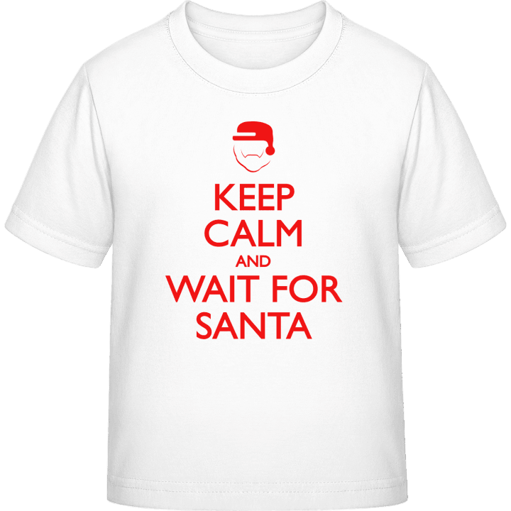 Keep Calm and Wait for Santa Kinder T-Shirt 0 image