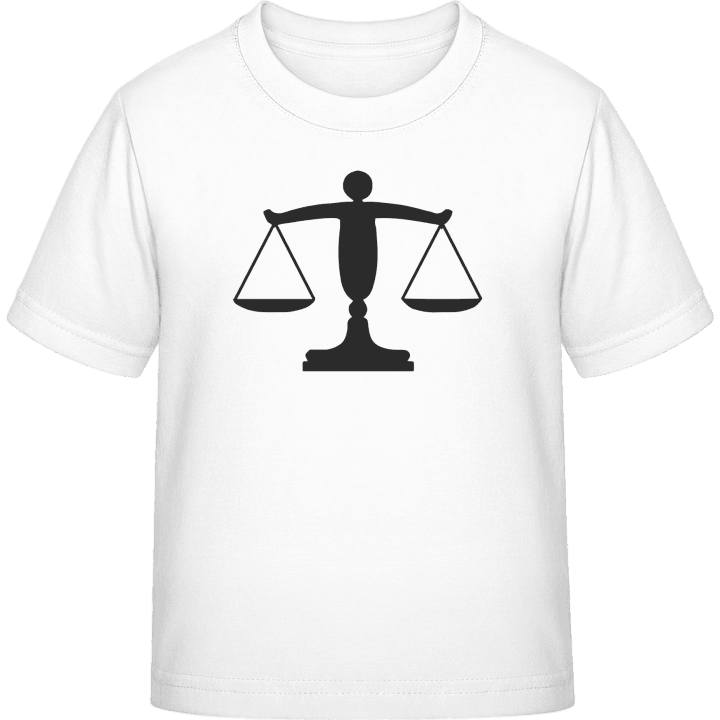 Justice Balance Kinderen T-shirt contain pic