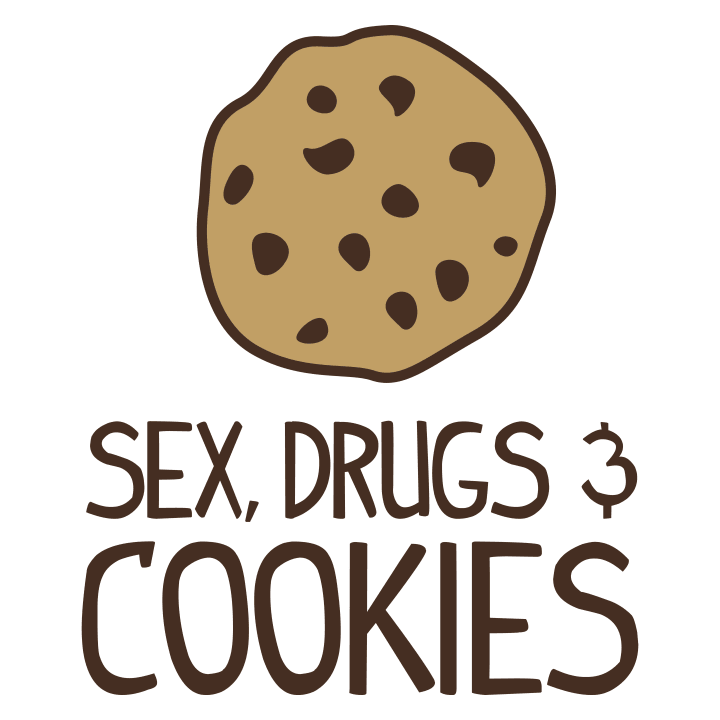 Sex Drugs And Cookies Sweat-shirt pour femme 0 image