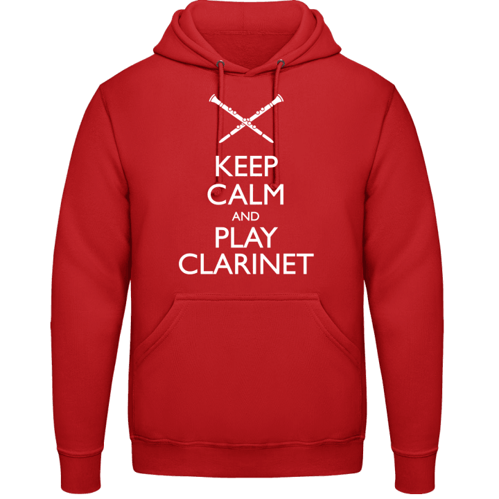 Keep Calm And Play Clarinet Kapuzenpulli contain pic