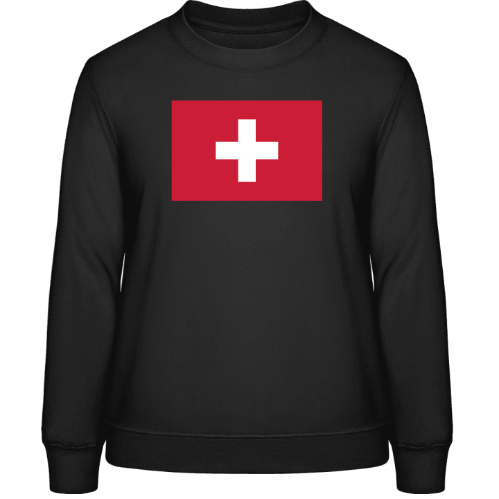 Swiss Flag Sweatshirt för kvinnor contain pic
