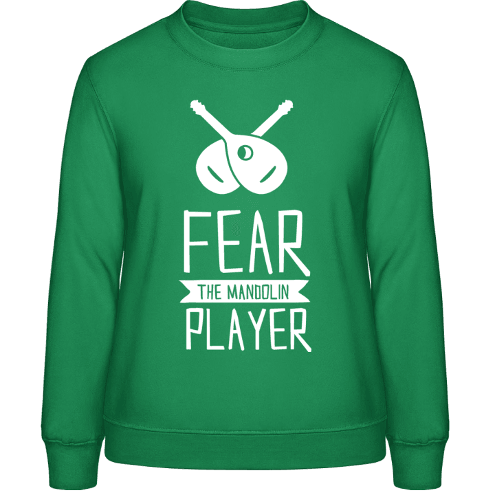 Fear The Mandolin Player Sweatshirt för kvinnor contain pic