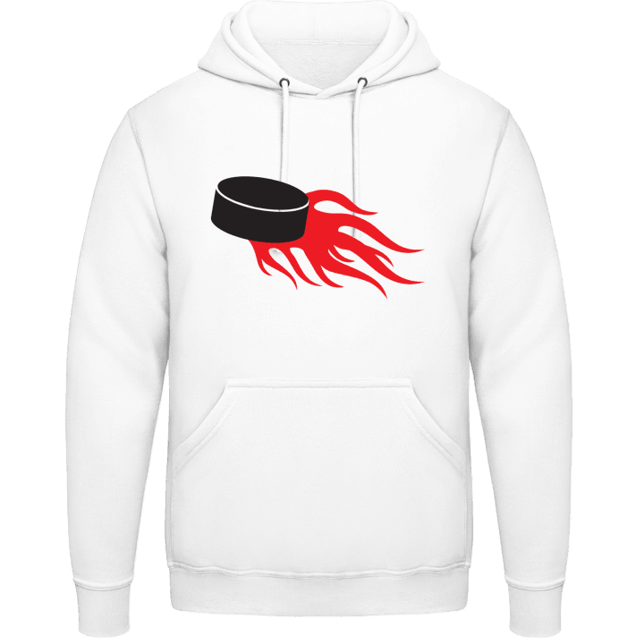 Ice Hockey On Fire Hoodie contain pic